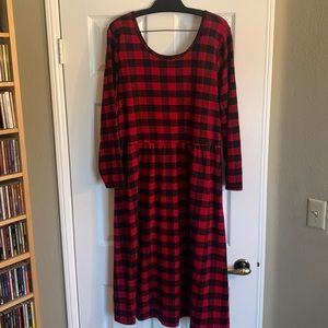 Plaid Dress